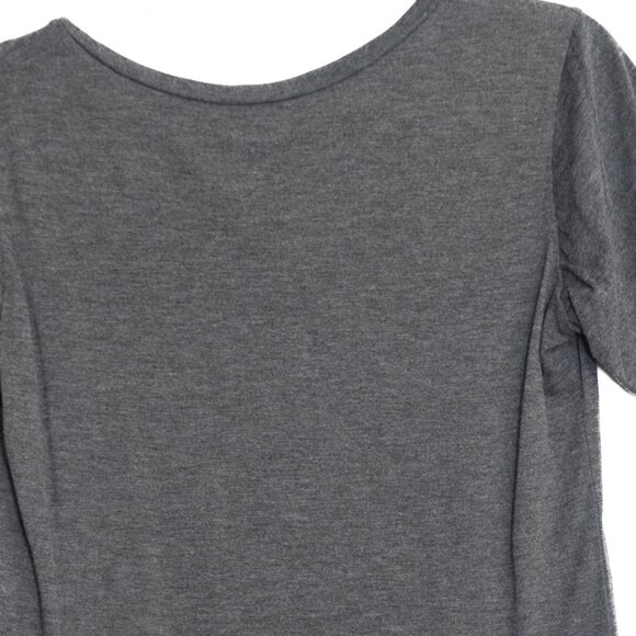 Disney Size XL Goofy Graphic Vneck Charcoal Gray Soft Womens T Shirt - Picture 7 of 8